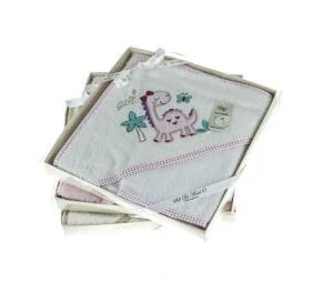 FANNY DINO (белый) Пол.Уголок Мочалка Мах. 80х80