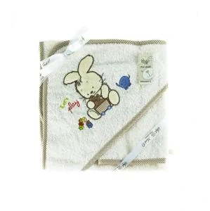 FANNY BUNNY (беж) Пол.Уголок Мочалка Мах. 80х80