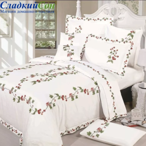 Постельное белье Asabella 595-4 евро белое