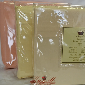 Простыня на резинке Kingsilk Pr-180-(r)-Bej